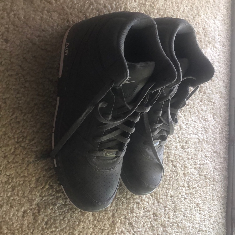 Nike size 12  prestige 3 hi tops. Dark grey